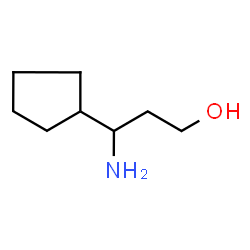 3-氨基-3-环戊基丙烷-1-醇图片