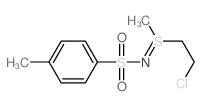 N-(2-chloroethyl-methyl-$l^80723-92-8-sulfanylidene)-4-methyl-benzenesulfonamide picture