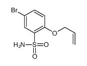 5-bromo-2-prop-2-enoxybenzenesulfonamide Structure