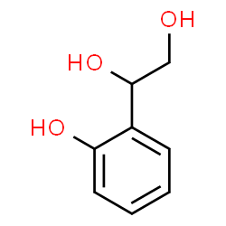 2-hydroxyphenyl glycol Structure