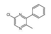 5-Chloro-2-methyl-3-phenylpyrazine结构式