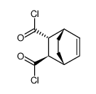 trans-Bicyclo[2.2.2]octen-(5)-2,3-dicarboxychlorid Structure