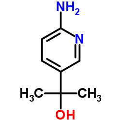 2-(6-氨基吡啶-3-基)丙-2-醇结构式