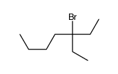 3-bromo-3-ethylheptane结构式