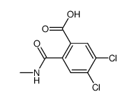 4,5-Dichlorophthalic acid monomethylamide结构式