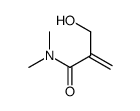 2-(hydroxymethyl)-N,N-dimethylprop-2-enamide结构式