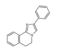 2-Phenyl-5,6-dihydroimidazo(2,1-a)isoquinoline structure