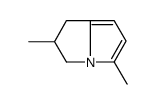 2,5-dimethyl-2,3-dihydro-1H-pyrrolizine Structure