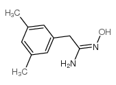 2-(3,5-dimethyl-phenyl)-n-hydroxy-acetamidine structure