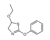 5-ethoxy-2-phenoxy-4,5-dihydro-1,3-thiazole Structure