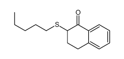 2-pentylsulfanyl-3,4-dihydro-2H-naphthalen-1-one Structure