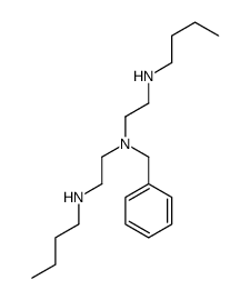 N'-benzyl-N-butyl-N'-[2-(butylamino)ethyl]ethane-1,2-diamine结构式