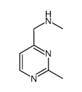 Methyl-(2-methyl-pyrimidin-4-ylmethyl)-amine结构式