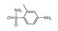 4-氨基-2-甲基苯磺酰胺结构式