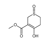 3-methoxycarbonylthian-4-one 1-oxide结构式