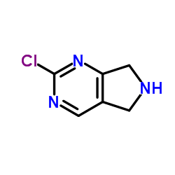 2-Chloro-6,7-dihydro-5H-pyrrolo[3,4-d]pyrimidine picture