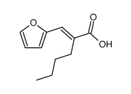 2-butyl-3t()-[2]furyl-acrylic acid结构式