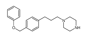 1-[3-[4-(phenoxymethyl)phenyl]propyl]piperazine Structure