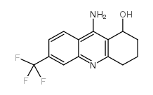 1-Acridinol, 1,2,3,4-tetrahydro-9-amino-6-(trifluoromethyl)-结构式