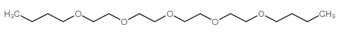 tetraethylene glycol dibutyl ether Structure