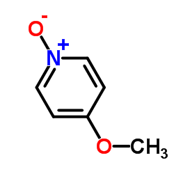 4-Methoxypyridine 1-oxide Structure