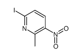 6-Iodo-2-methyl-3-nitropyridine结构式