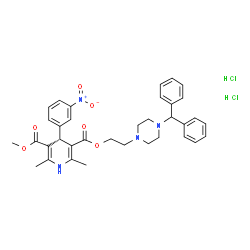 manidipine hydrochloride Structure