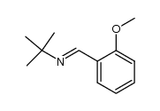 N-(2-methoxybenzylidene)-t-butylamine Structure