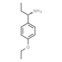 (1S)-1-(4-ETHOXYPHENYL)PROPYLAMINE Structure