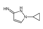 1-Cyclopropyl-1H-pyrazol-3-amine Structure