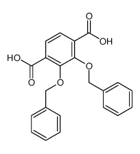 2,3-bis(phenylmethoxy)terephthalic acid结构式