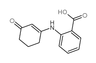 2-((3-OXOCYCLOHEX-1-ENYL)AMINO)BENZOIC ACID结构式