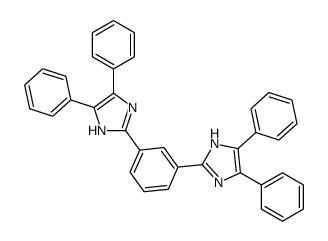 2-[3-(4,5-diphenyl-1H-imidazol-2-yl)phenyl]-4,5-diphenyl-1H-imidazole Structure