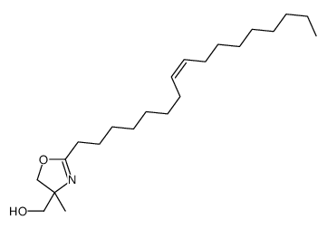 [2-[(E)-heptadec-8-enyl]-4-methyl-5H-1,3-oxazol-4-yl]methanol Structure