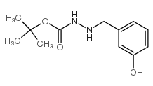 N-BOC-N''-(3-HYDROXYBENZYL)HYDRAZINE Structure