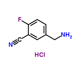 5-(氨基甲基)-2-氟苯甲腈盐酸盐图片