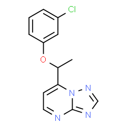 3-CHLOROPHENYL 1-[1,2,4]TRIAZOLO[1,5-A]PYRIMIDIN-7-YLETHYL ETHER picture