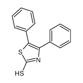 4,5-diphenyl-3H-1,3-thiazole-2-thione Structure