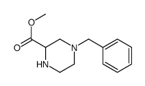 4-苄基-2-哌嗪甲酸甲酯结构式