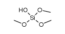 hydroxytrimethoxysilane Structure