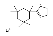 lithium,1-cyclopenta-2,4-dien-1-yl-1,3,3,5,5-pentamethylcyclohexane Structure