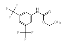 ethyl N-[3,5-bis(trifluoromethyl)phenyl]carbamate structure