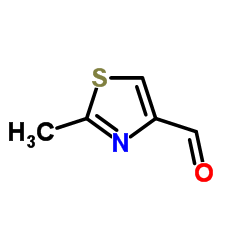 2-甲基-4-噻唑甲醛结构式