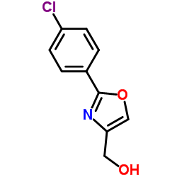 [2-(4-Chlorophenyl)-1,3-Oxazol-4-Yl]Methanol Structure