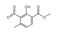 methyl 6-methyl-3-nitrosalicylate结构式