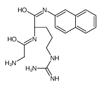 H-Gly-Arg-βNA hydrochloride salt structure