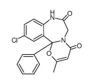 10-Chloro-2-methyl-11b-phenyl-7,11b-dihydro-1-oxa-4a,7-diaza-dibenzo[a,c]cycloheptene-4,6-dione Structure