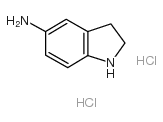 吲哚-5-胺二盐酸盐结构式