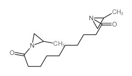 Aziridine,1,1'-(1,10-dioxo-1,10-decanediyl)bis[2-methyl- (9CI)结构式