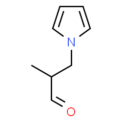 1H-Pyrrole-1-propanal,alpha-methyl-(9CI) structure